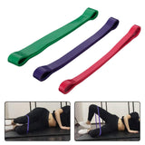 Maxbell Resistance Bands Workout Bands Fitness Exercise Non Slip Yoga Gym 61cmx1.3cmx0.45cm Red
