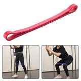 Maxbell Resistance Bands Workout Bands Fitness Exercise Non Slip Yoga Gym 61cmx1.3cmx0.45cm Red