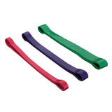 Maxbell 3Pcs 3 Levels Resistance Bands Fitness Men Yoga Loops Strength Training