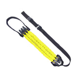 Maxbell Premium Chin up Assist Bands Training Powerlifting Body Stretching Yellow 45lb