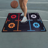 Maxbell Basketball Footstep Training Mat Sports Training Equipment for Basketball 104.3 x 76.3 x 0.3cm