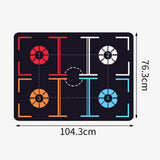 Maxbell Basketball Footstep Training Mat Sports Training Equipment for Basketball 104.3 x 76.3 x 0.3cm