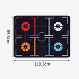 Maxbell Basketball Footstep Training Mat Sports Training Equipment for Basketball 119.3 x 85.6 x 0.3cm