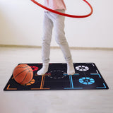 Maxbell Basketball Footstep Training Mat Sports Training Equipment for Basketball 119.3 x 85.6 x 0.3cm