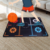 Maxbell Basketball Footstep Training Mat Sports Training Equipment for Basketball 119.3 x 85.6 x 0.3cm