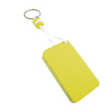 Maxbell Floating Keychain Pendant Buoyant Key Chain for Outdoor Water Sports Sailing Yellow