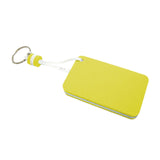 Maxbell Floating Keychain Pendant Buoyant Key Chain for Outdoor Water Sports Sailing Yellow