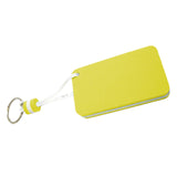 Maxbell Floating Keychain Pendant Buoyant Key Chain for Outdoor Water Sports Sailing Yellow