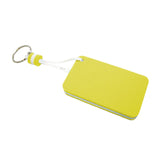 Maxbell Floating Keychain Pendant Buoyant Key Chain for Outdoor Water Sports Sailing Yellow