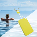 Maxbell Floating Keychain Pendant Buoyant Key Chain for Outdoor Water Sports Sailing Yellow