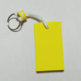 Maxbell Floating Keychain Pendant Buoyant Key Chain for Outdoor Water Sports Sailing Yellow