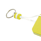 Maxbell Floating Keychain Pendant Buoyant Key Chain for Outdoor Water Sports Sailing Yellow