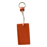 Maxbell Floating Keychain Pendant Buoyant Key Chain for Outdoor Water Sports Sailing Orange