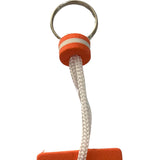 Maxbell Floating Keychain Pendant Buoyant Key Chain for Outdoor Water Sports Sailing Orange