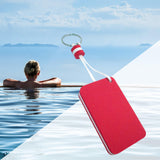 Maxbell Floating Keychain Pendant Buoyant Key Chain for Outdoor Water Sports Sailing Red