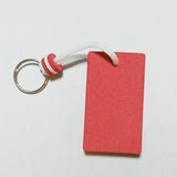 Maxbell Floating Keychain Pendant Buoyant Key Chain for Outdoor Water Sports Sailing Red