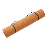 Maxbell Premium Cork Yoga Mat 72" x 26" Thick Long for Gym Tall People