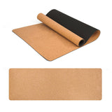 Maxbell Premium Cork Yoga Mat 72" x 26" Thick Long for Gym Tall People