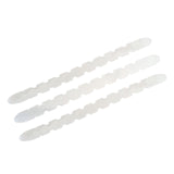 Maxbell 3 Pieces Tennis Paddle Head Tape Clear Racquet Guard Tape Sticker