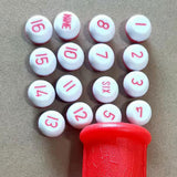 Maxbell Billiard Game Kelly with 16 Numbered Tally Balls for Festival Birthday Gift