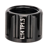 Maxbell MTB Bike thru Axle Nuts Skewer Bolt Hub Shaft Lever Screw Nuts M12 1.5