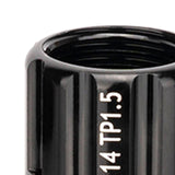 Maxbell MTB Bike thru Axle Nuts Skewer Bolt Hub Shaft Lever Screw Nuts M12 1.5