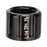 Maxbell MTB Bike thru Axle Nuts Skewer Bolt Hub Shaft Lever Screw Nuts M12 1.75