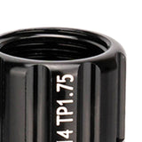 Maxbell MTB Bike thru Axle Nuts Skewer Bolt Hub Shaft Lever Screw Nuts M12 1.75