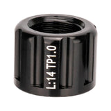 Maxbell MTB Bike thru Axle Nuts Skewer Bolt Hub Shaft Lever Screw Nuts M15 1.0