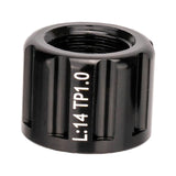 Maxbell MTB Bike thru Axle Nuts Skewer Bolt Hub Shaft Lever Screw Nuts M15 1.0