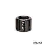 Maxbell MTB Bike thru Axle Nuts Skewer Bolt Hub Shaft Lever Screw Nuts M15 1.0