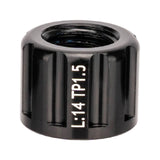 Maxbell MTB Bike thru Axle Nuts Skewer Bolt Hub Shaft Lever Screw Nuts M15 1.5
