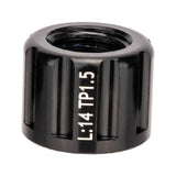 Maxbell MTB Bike thru Axle Nuts Skewer Bolt Hub Shaft Lever Screw Nuts M15 1.5