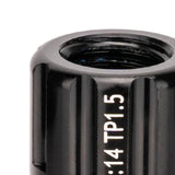 Maxbell MTB Bike thru Axle Nuts Skewer Bolt Hub Shaft Lever Screw Nuts M15 1.5