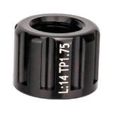 Maxbell MTB Bike thru Axle Nuts Skewer Bolt Hub Shaft Lever Screw Nuts M15 1.75