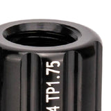 Maxbell MTB Bike thru Axle Nuts Skewer Bolt Hub Shaft Lever Screw Nuts M15 1.75