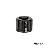 Maxbell MTB Bike thru Axle Nuts Skewer Bolt Hub Shaft Lever Screw Nuts M15 1.75