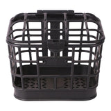 Maxbell Front Basket with Lid Hanging Black Cycling Baskets for Bike Traveling Sport