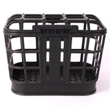 Maxbell Front Basket with Lid Hanging Black Cycling Baskets for Bike Traveling Sport