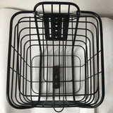 Maxbell Iron Bicycle Storage Basket for Scooter Cycling Large Capacity Accessory