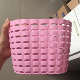 Maxbell Portable Children Bike Storage Basket Removable Adjustable for Mountain Bike PInk
