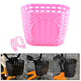 Maxbell Portable Children Bike Storage Basket Removable Adjustable for Mountain Bike PInk
