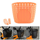Maxbell Portable Children Bike Storage Basket Removable Adjustable for Mountain Bike Orange