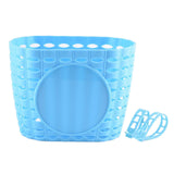 Maxbell Portable Children Bike Storage Basket Removable Adjustable for Mountain Bike Blue