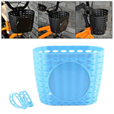 Maxbell Portable Children Bike Storage Basket Removable Adjustable for Mountain Bike Blue