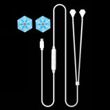 Maxbell Mini Body Massaging Device Mobilephone Control 6 Modes