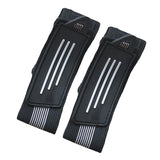 Maxbell 2Pcs Bicycle Ankle Leg Strap Outdoors Remove and Install Easily Bandage Black