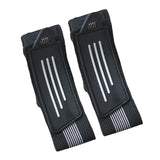 Maxbell 2Pcs Bicycle Ankle Leg Strap Outdoors Remove and Install Easily Bandage Black