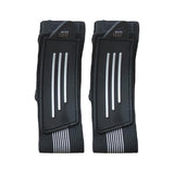 Maxbell 2Pcs Bicycle Ankle Leg Strap Outdoors Remove and Install Easily Bandage Black
