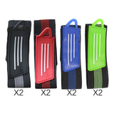 Maxbell 2Pcs Bicycle Ankle Leg Strap Outdoors Remove and Install Easily Bandage Black
